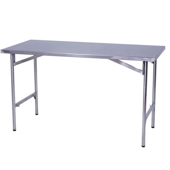 Mesa de Manipulação Inox 120X60CM Benfati TB 1 1/4" Sem Paneleiro