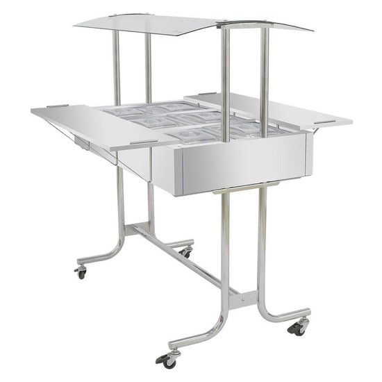 Estufa de Aquecimento Master Com 6 Cubas 1/2 Venâncio Inox EA6M