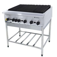 Char broiler a Gás 90 cm Profissional com Pés Venâncio CGGP90