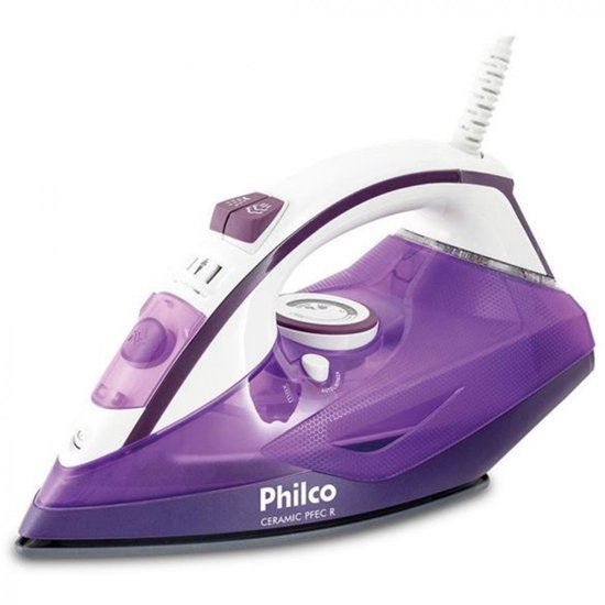Ferro de Passar Philco à Vapor Ceramic PFEC R