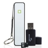 Kit Para Smartphone: Power Bank+Cartão 8gb Preto