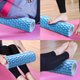 Rolo Massagem Foam Roller Liberação Miofascial Bonafit Azul