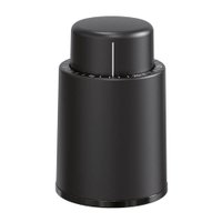 Tampa para Garrafa de Vinho 7cm Kenya Preta