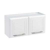 Armário de Cozinha de Aço Aéreo Duplo 70cm Rose Multimóveis CR6086 Branco