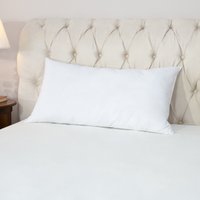 Travesseiro Toque de Pluma Suporte Firme Branco 90cm x 50cm - Fibra Siliconada
