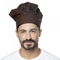 Chapéu do Chef - Touca Mestre Cuca MARROM Unisex Regulável