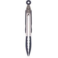 Pegador ou pinça multiuso com ponta de nylon azul - Inox