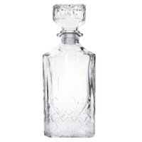 Garrafa de vidro para licor,  whisky , bebidas Losango 900Ml