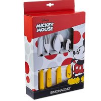 Faqueiro Mickey - Amarelo 24 peças