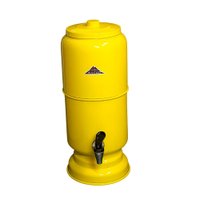Filtro de 14 L , aluminio, com vela para reposição - Amarelo