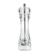 Moedor Gourmet Acrílico e Cerâmica  21 cm - Sal - Pimenta