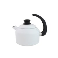 Chaleira Clássica aço e esmaltada Branca - Agata 1.5 litros