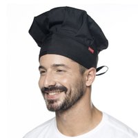 Chapéu do Chef - Touca Mestre Cuca PRETA Unisex Regulável