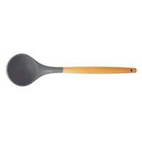 Concha de silicone e madeira Cinza - Cozinha moderna