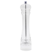 Moedor Gourmet Acrílico e Cerâmica  26 cm - Sal - Pimenta