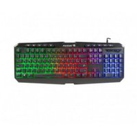 Teclado USB Fortrek Gamer Multimidia USB Spider Black