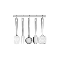 Jogo de Utensílios Tramontina Extrata 5 Peças Aço Inox