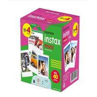 Kit Filme Instantâneo Instax Mini Fujifilm 40 Fotos