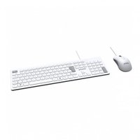 Kit De Teclado E Mouse Soft USB 2M PCOSF2W Pcyes