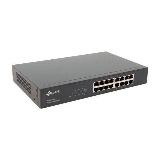 Switch Tp-link 16 Portas 10/100/1000 TL-SG1016D