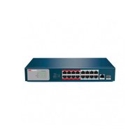 Switch 16 Portas 10/100 Poe DS-3E0318P-E/M Hikvision