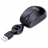 Mouse Usb Genius Micro Traveler V2 Retrátil Preto
