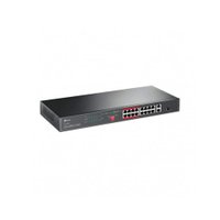 Switch 16 portas 10/100MBPS Fast POE+ 2P Gigabit E 1 SFP Tp-Link