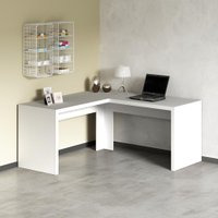 Escrivaninha/Mesa Escritório de Canto Multimóveis CR25024 Branca
