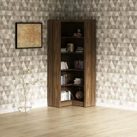 Estante Armário de Canto Multimóveis CR25034 Nogal