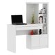 Escrivaninha Estante com 2 Portas e Gaveta Multimóveis CR25040 Branca