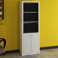 Armário Escritório com 2 Portas Multimóveis CR25020 Branco