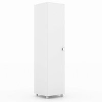 Armário Lavanderia Multiuso com 1 Porta Multimóveis CR30013 Branco