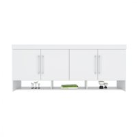 Armário Modulado Ponte Demóbile De Casal Modena - Branco