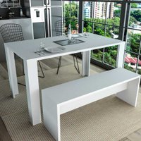 Banco Para Mesa De Jantar Liv em Mdp Appunto