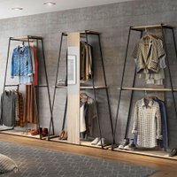 Estante Para Roupas Tog Com Prateleira Be Mobiliário