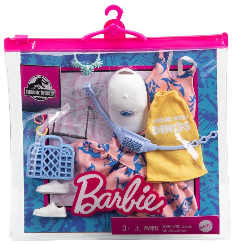 Barbie Roupas e Acessórios Moletom Rosa Dinossauro - Mattel