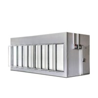 Walk in Cooler Gallant Resfriados 8 Portas Vidro sem Piso Painel 380V/3F CWRSP-08
