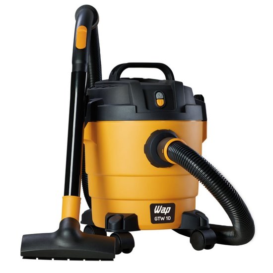 Aspirador de Pó e Água Wap GTW 10 1400W 10 Litros Amarelo/Preto