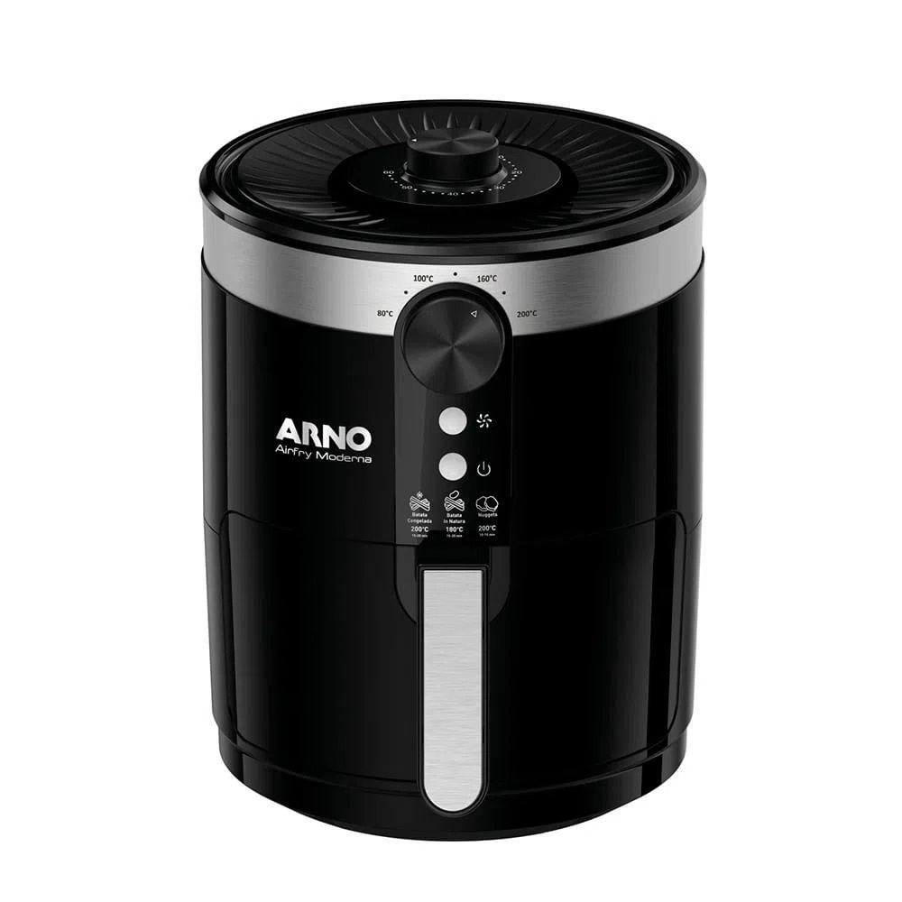 Fritadeira Elétrica sem Óleo Arno Moderna 3,5l Preta PFRY EY1208B2