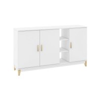 Aparador P.P Legno com 3 Portas 1600x900x400 mm Movelbento - Branco