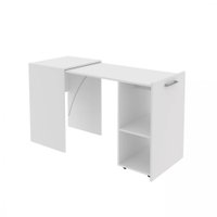 Mesa Escrivaninha Tecnomobli Articulável Retrátil - Branco
