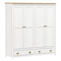 Guarda Roupa Finestra Topázio 4 Portas 2 Gavetas