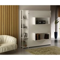 Cama Tecnomobili Articulada De Casal com 4 Prateleiras