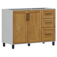 Balcão Finestra Cristal 2 Portas 3 Gavetas