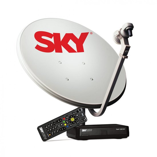 Kit SKY Pré-pago Conforto Com 2 Anos De Programação