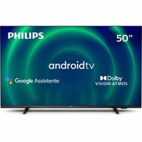 TV Philips 55 Polegadas Smart 4K Android 55PUG7406/78- Preto