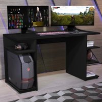 Escrivaninha Mesa de Computador Gamer XP 1000 - Black - Lojas RPM