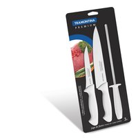 Conjunto De Facas Inox 3 Peças Premium Tramontina 24499812