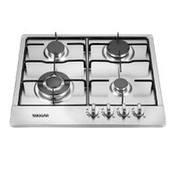 Cooktop à Gás Suggar Inox Bivolt FG4134IX -  4 Queimadores