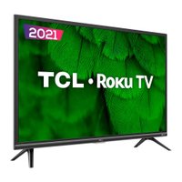 Smart TV 43 Pol 43RS520 LED FHD HDR Roku TV Wifi Dual Band 3 HDMI 1 USB Semp TCL
